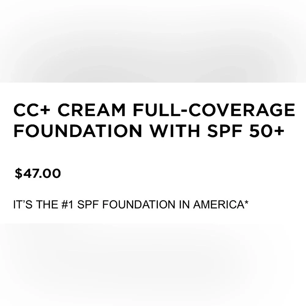 IT Cosmetics CC+ Cream Full-Coverage Foundation With SPF 50+ - Color: Tan -NEW!